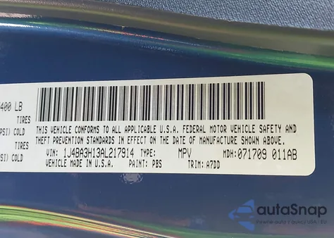 2010 Jeep Wrangler Unlimited Sport from USA, damaged, VIN 1J4BA3H13AL217914